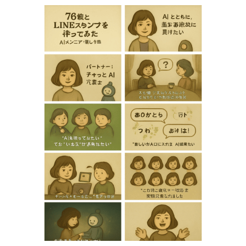AIで漫画