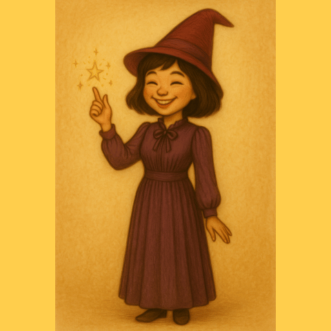 小さな魔法を使う昭和の魔女らるこ